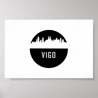 Affiche Vigo | cities of Spain