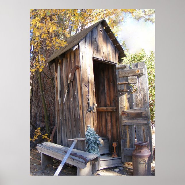 Affiche VIintage Out House (Devant)
