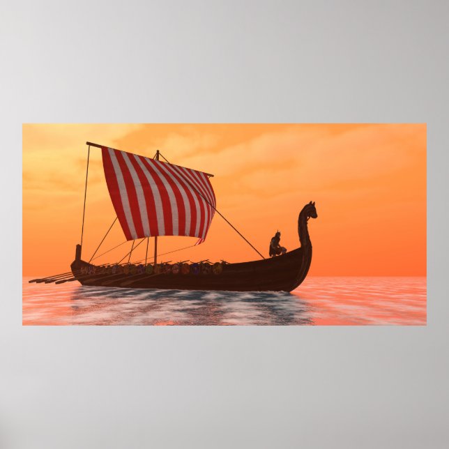 Affiche Viking Longship Ventures (Devant)