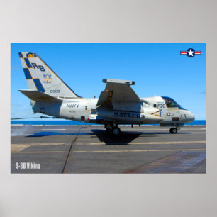 AFFICHE VIKING S-3B