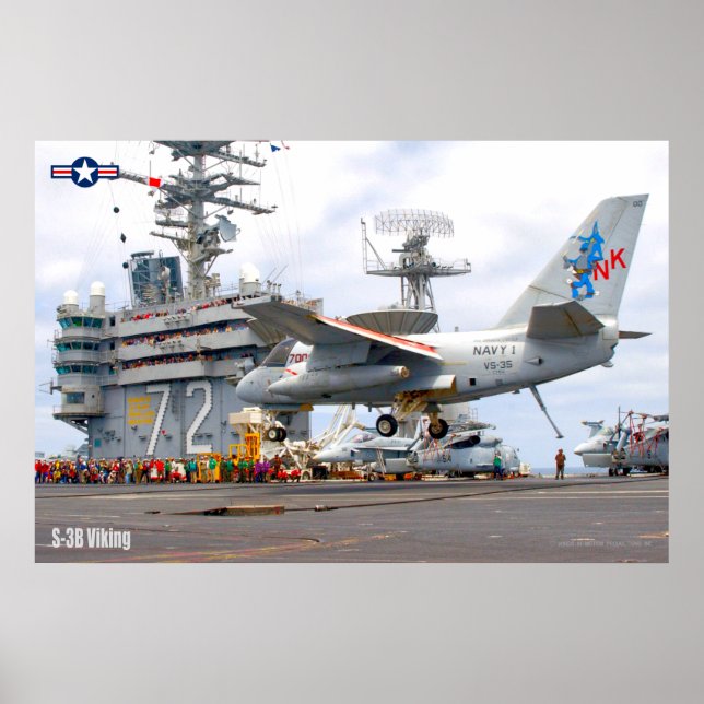 AFFICHE VIKING S-3B (Devant)