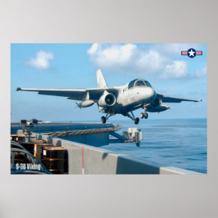 AFFICHE VIKING S-3B