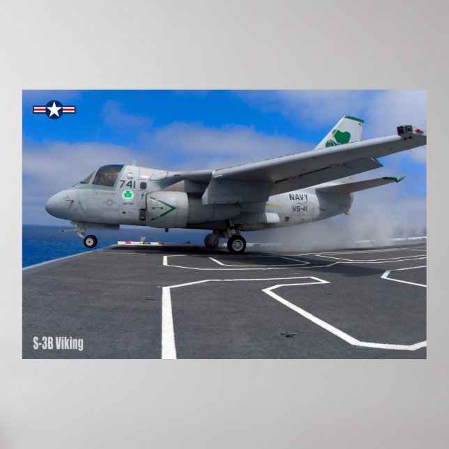 AFFICHE VIKING S-3B (Devant)