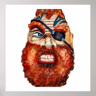 Affiche Viking scandinave Fierce