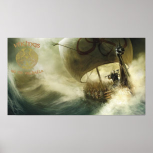 Affiche Vikings vont au Valhöll
