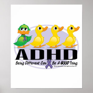 Affiche Vilain petit canard de TDAH
