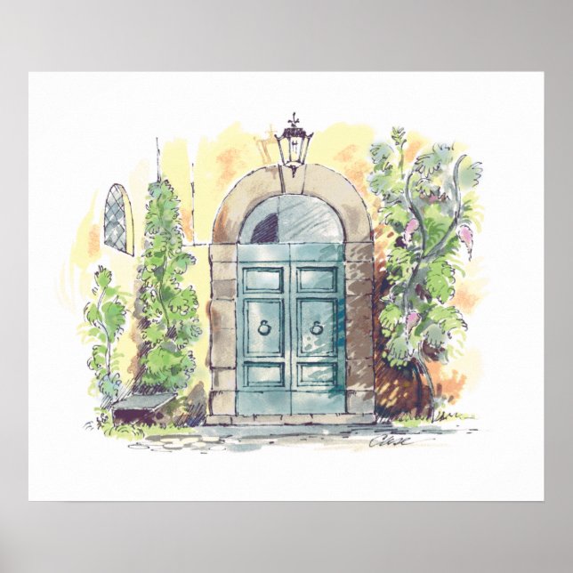 Affiche Villa Door Florence (Devant)