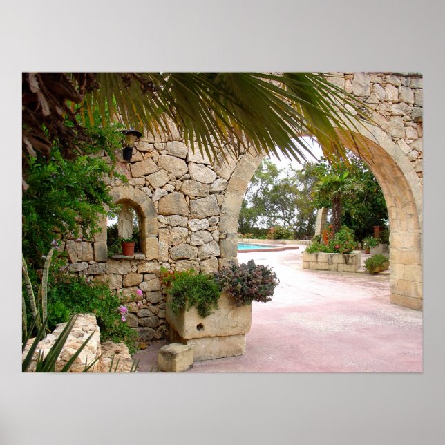 Affiche Villa maltaise (Devant)