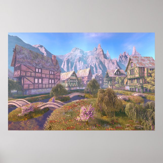 Affiche Village Astral (Devant)