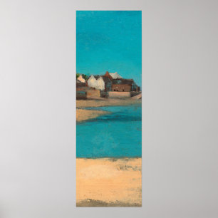 Affiche Village by the Sea in Brittany by Odilon Redon