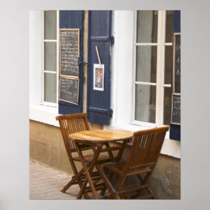 Affiche Village de Gruissan. La Clape. Languedoc. Village