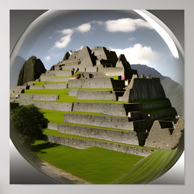 Affiche Village Inca dans la Vallée Sacrée (Devant)