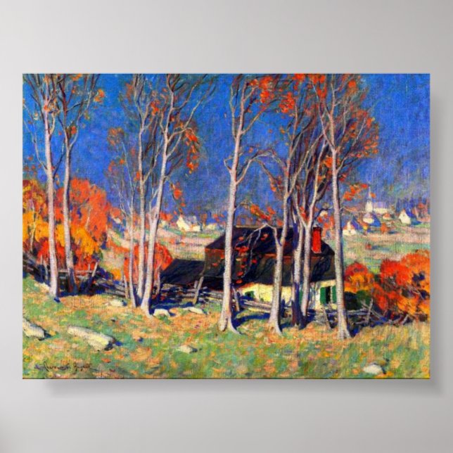 Affiche Village solitaire sur le Saint-Laurent Gagnon (Devant)