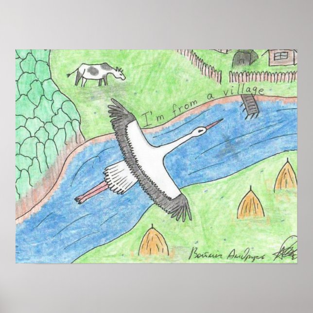 Affiche Village Vibes (Devant)