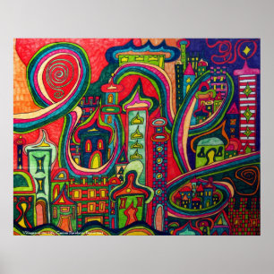 Affiche Villages de ma vie