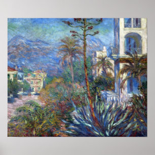 Affiche Villas Claude Monet à Bordighera