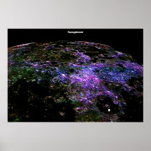 Ville au bord de l'affiche éternelle