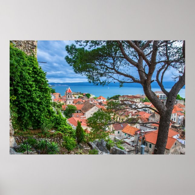 Affiche Ville croate d'Omis (Devant)