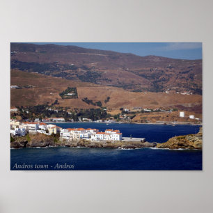 Affiche Ville d'Andros - Andros