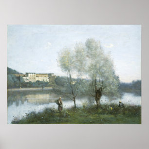 Affiche Ville-d'Avray - Jean-Baptiste - Corot Art