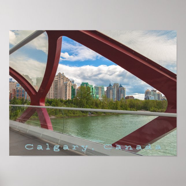 Affiche Ville de Calgary (Devant)