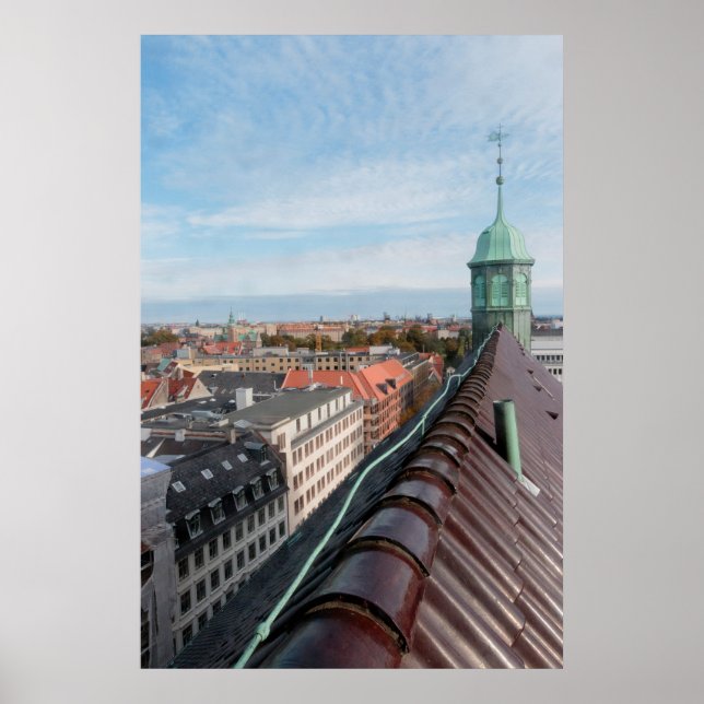 Affiche Ville de Copenhague (Devant)