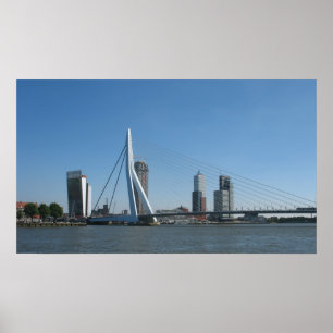Affiche Ville de copie d'affiche de Rotterdam