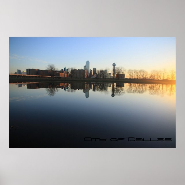 Affiche Ville de Dallas (Devant)