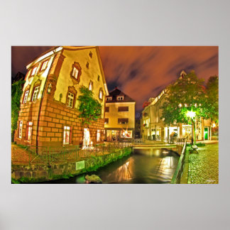 Affiche Ville de Fribourg