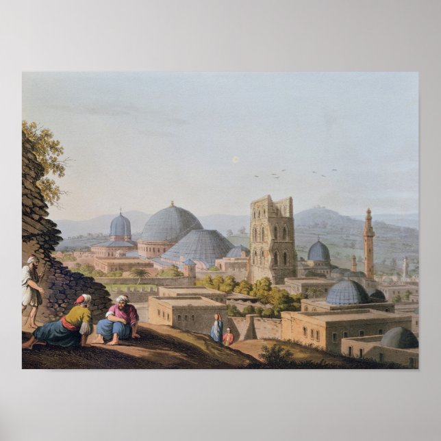 Affiche Ville de Jérusalem, 1812 (Devant)
