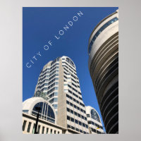 Ville de Londres | gratte-ciels dans le ciel bleu