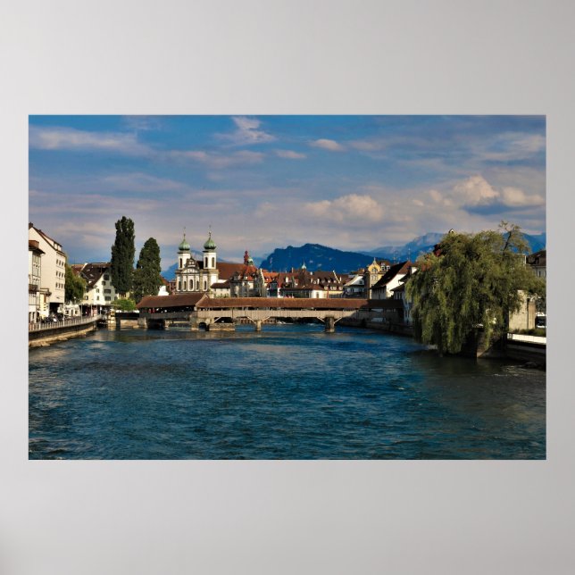 Affiche Ville de Lucerne (Devant)