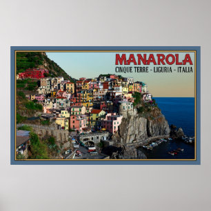 Affiche Ville de Manarola
