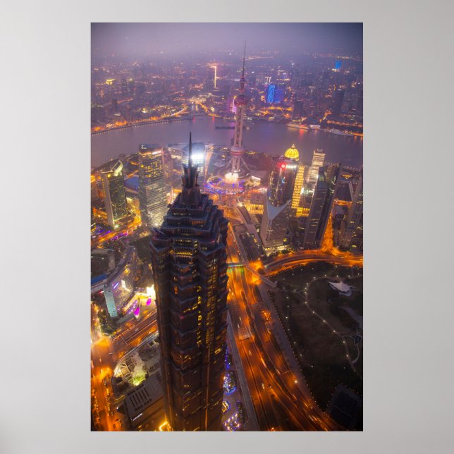 Affiche Ville de Shanghai (Devant)
