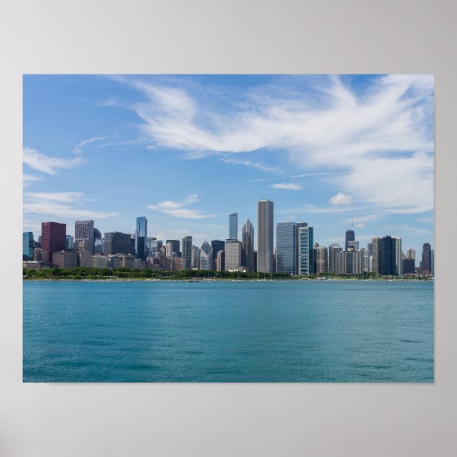 Affiche Ville du jour de Chicago (Devant)