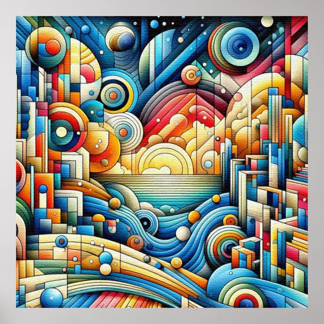 Affiche Ville du lever du soleil  (Devant)