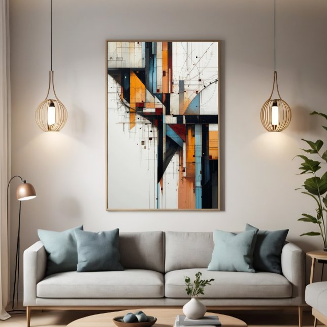 Affiche Ville Fragmentée (Créateur téléchargé)