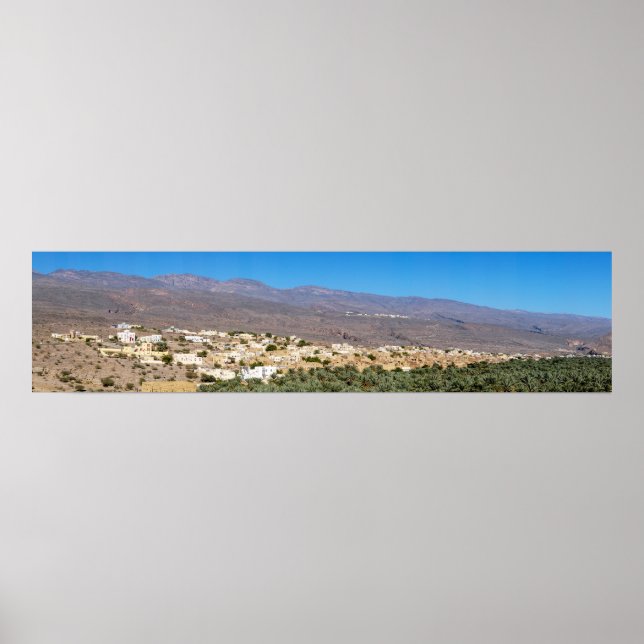 Affiche Ville historique d'Al Hamra à Oman (Devant)