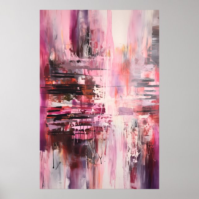 Affiche ville rose (Devant)