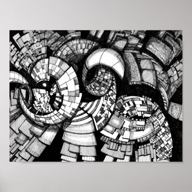 Affiche Ville sombre (Devant)