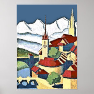 Affiche Ville suisse