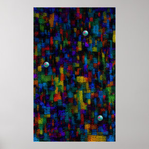 Affiche Ville sur la colline