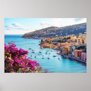 Affiche Villefranche Sur Mer