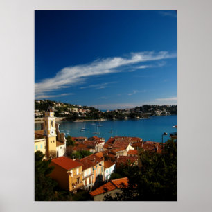 Affiche Villefranche-sur-Mer, France