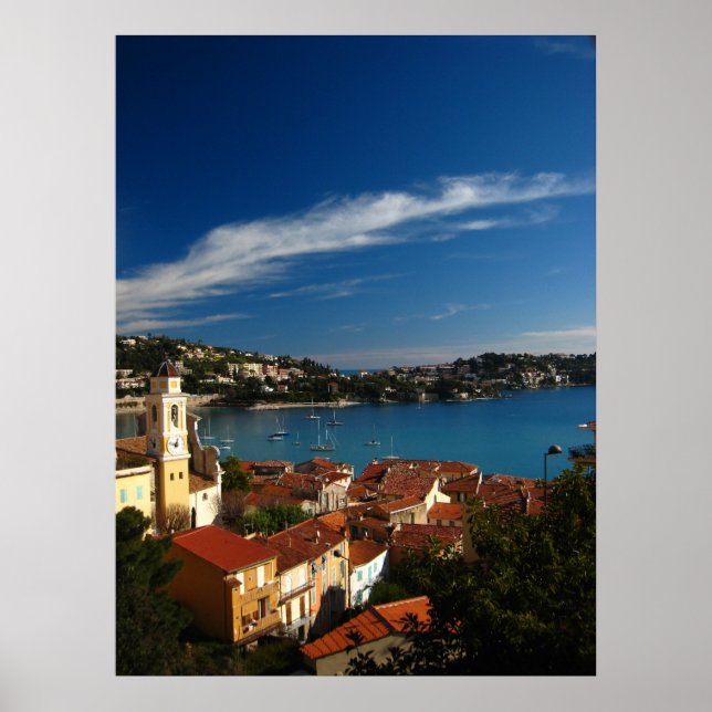 Affiche Villefranche-sur-Mer, France (Devant)