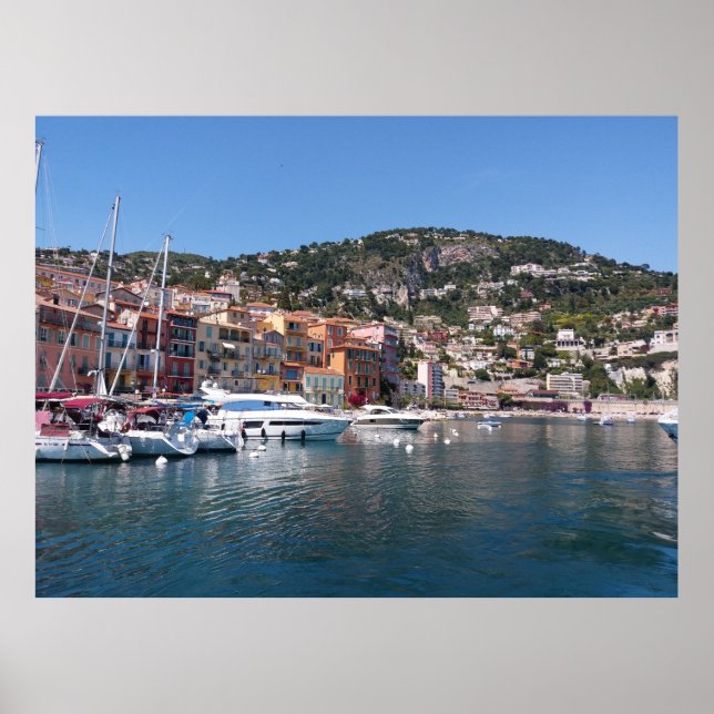 Affiche Villefranche-sur-Mer, France (Devant)