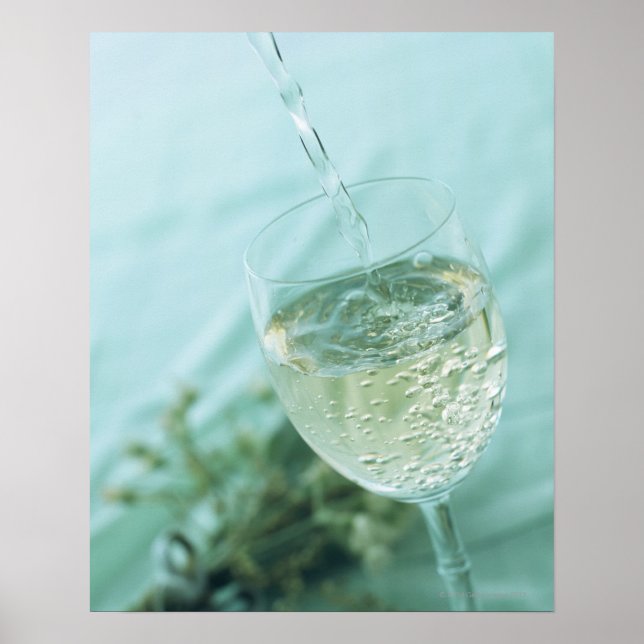 Affiche Vin blanc (Devant)