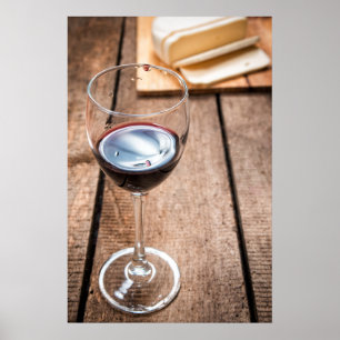 Affiche Vin et fromage