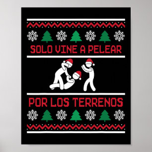 Affiche Vin Solo A Pelear Por Los Terrenos Vilant Mexicain