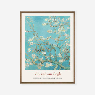 Affiche Vincent Van Gogh Almond Blossom 1890 Exposition d'